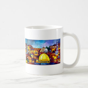 CANECA DE CAFÉ CORAÇÃO DE JERUSALEM
