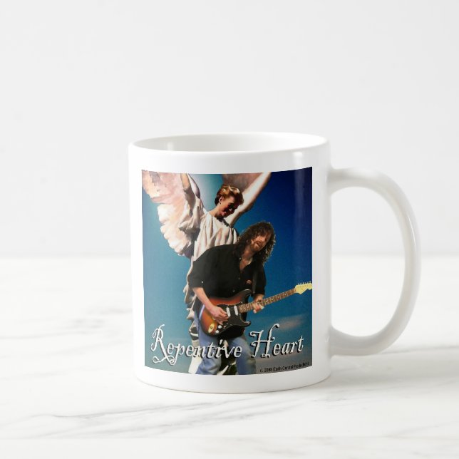 Caneca De Café Coração de Repentive (caneca do anjo) (Direita)