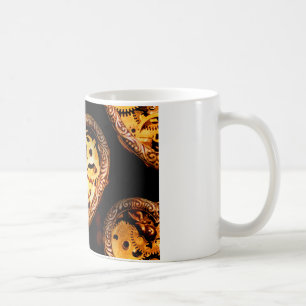Caneca De Café coração de steampunk