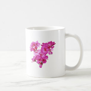 Caneca De Café Coração do gerânio