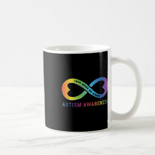 Caneca De Café Coração Infinito Amor Conscientização do Autismo N