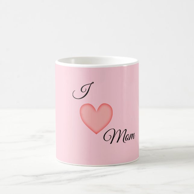 Caneca De Café Coração Mãe (Centro)