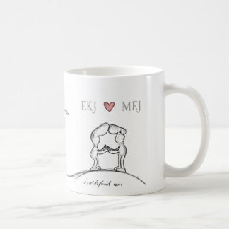Caneca De Café Coração MEJ de EKJ