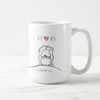 Caneca De Café Coração RS de KF