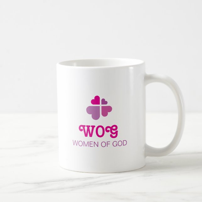 Caneca De Café Corações Cruz (Direita)