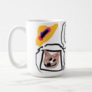 Caneca De Café corações de Chihuahua