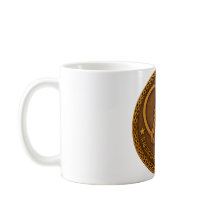 Caneca de Café Corações de Corrida e Fontes de Cur