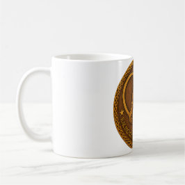 Caneca de Café Corações de Corrida e Fontes de Cur