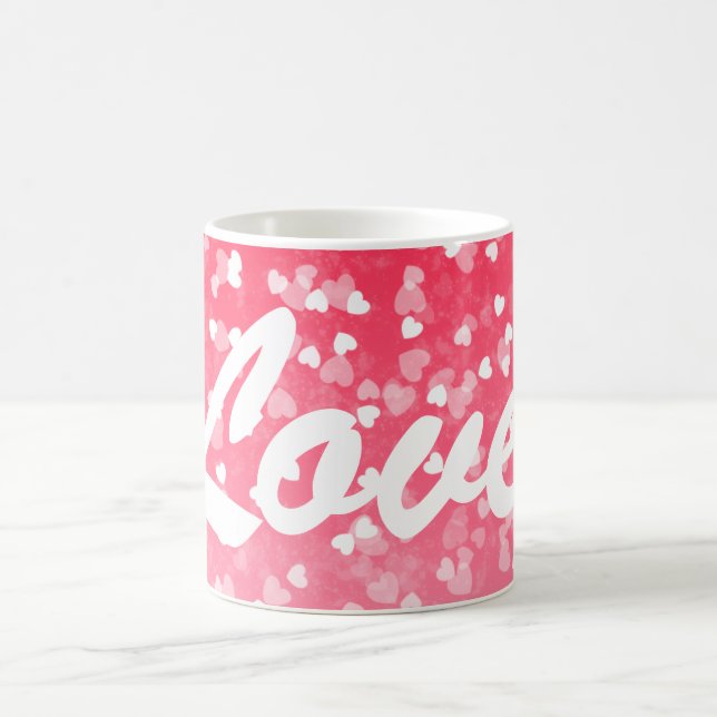 Caneca De Café Corações e Amor do namorados (Centro)