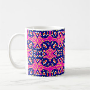 Caneca De Café Corações e beijos