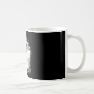 Caneca De Café Corações fantasmagóricos mãos esqueleto assustador