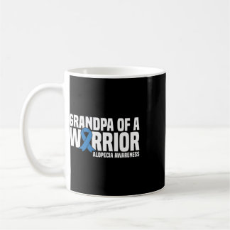 Caneca De Café Corações Minimalistas Conscientização da Alopecia