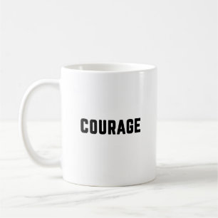 Caneca De Café coragem