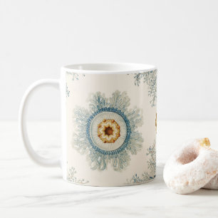 Caneca De Café Coral Mandala