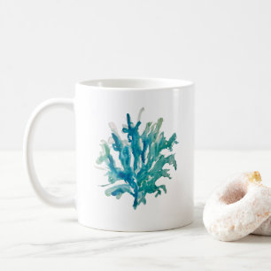 Caneca De Café Coral Reef Pintando Sereia Life Beach Ocean Mug