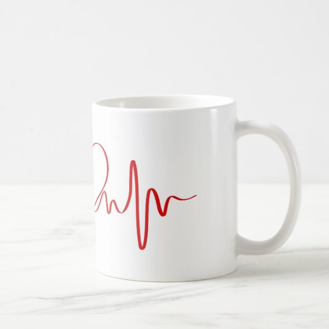 Caneca De Café corazón (Direita)