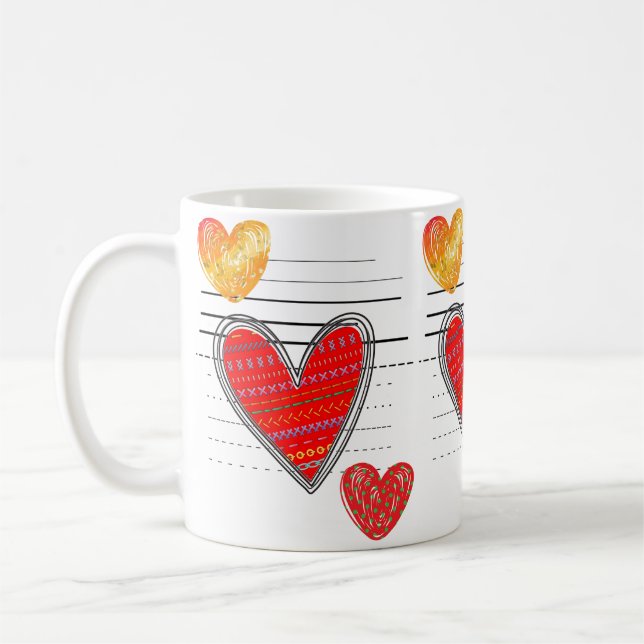 Caneca De Café corazonas (Esquerda)