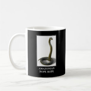Caneca De Café Corda Amazônica - Perigo do Cobra de Anaconda