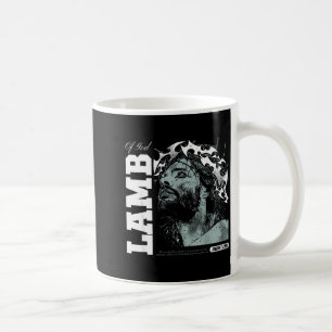 Caneca De Café Cordeiro de Deus - Versículo Bíblico Cristão Fé