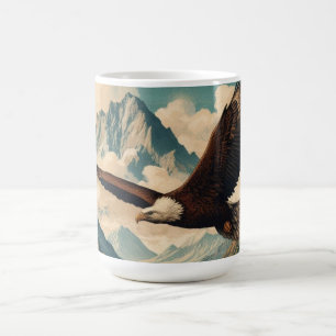 Caneca De Café Cordilheira de águia-calva