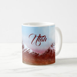 Caneca De Café Cordilheira do Estado de Utah