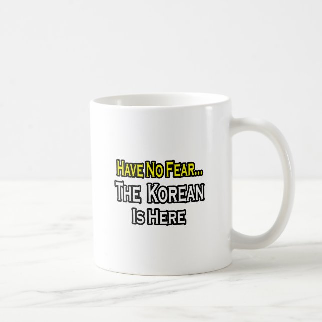 Caneca De Café Coreano Está Aqui. (Direita)