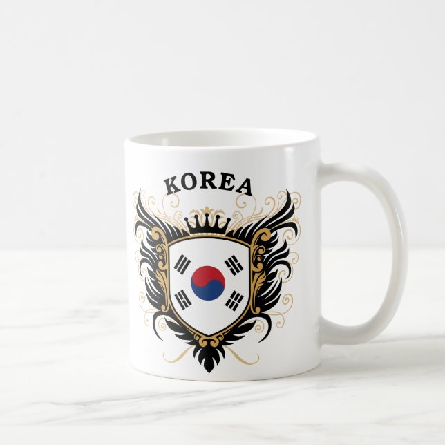 Caneca De Café Coreia (Direita)
