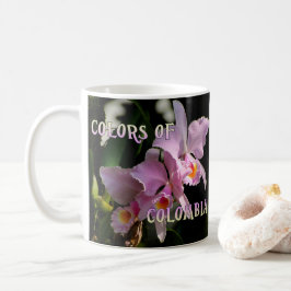 Caneca De Café Cores da Cattleya Orchid Coffee Mug
