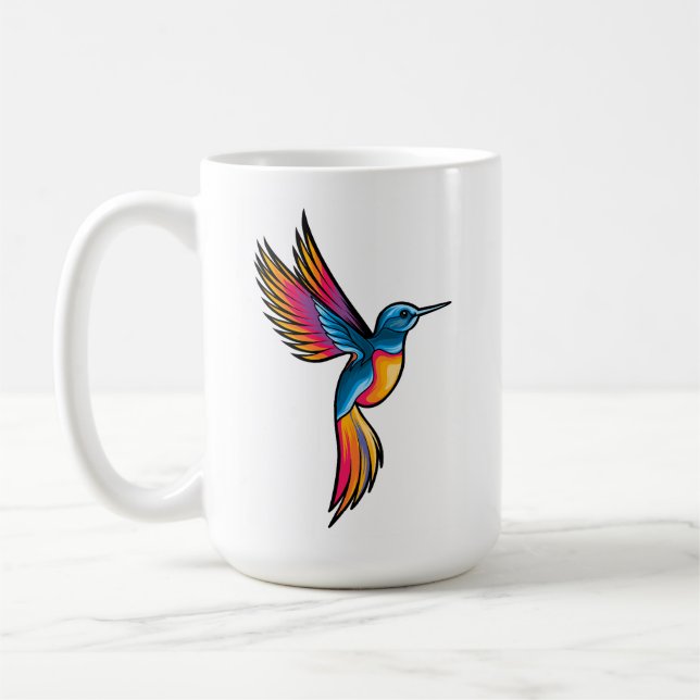 Caneca De Café Cores da mistura Birdshow (Esquerda)