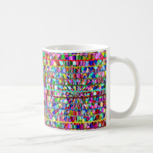Caneca De Café Cores Decorativas
