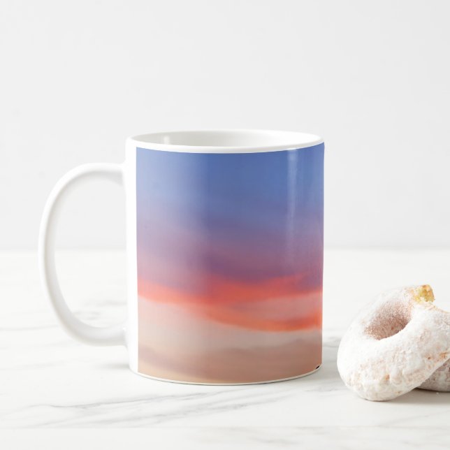 Caneca De Café Cores do Céu Solto (Com Donut)