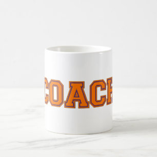 Caneca De Café Cores Escolares - Câmera de Câmaras, Laranja-Azu