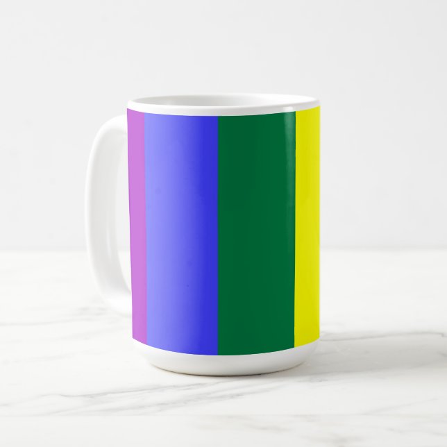 Caneca De Café Cores LGBT (Frente Esquerda)