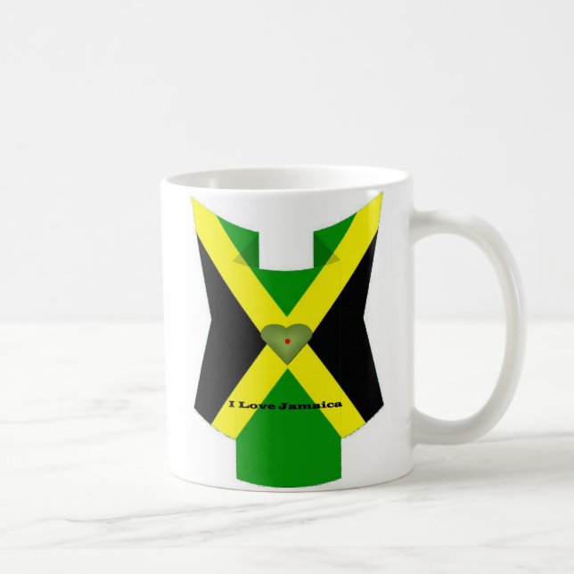 Caneca De Café Cores Nacionais Jamaica (Direita)