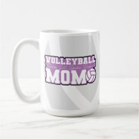 Cores Personalizáveis De Café Da Mãe De Voleibol