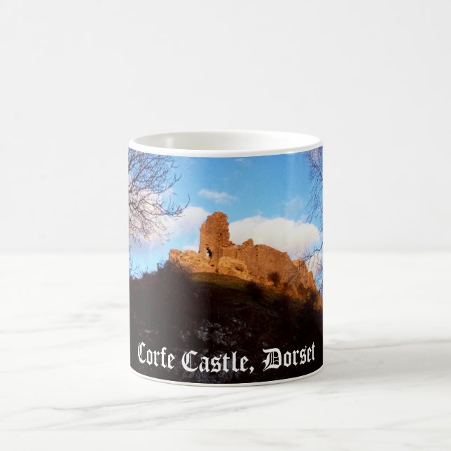 Caneca De Café Corfe Castle (Centro)