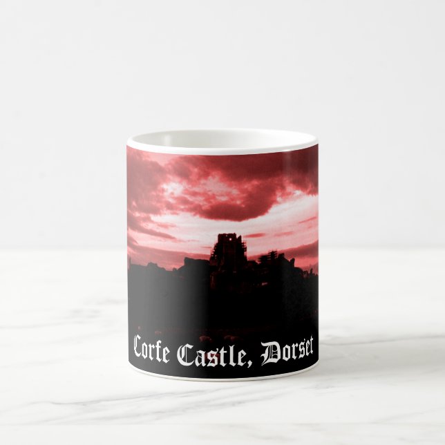 Caneca De Café Corfe Castle, Dorset (Centro)