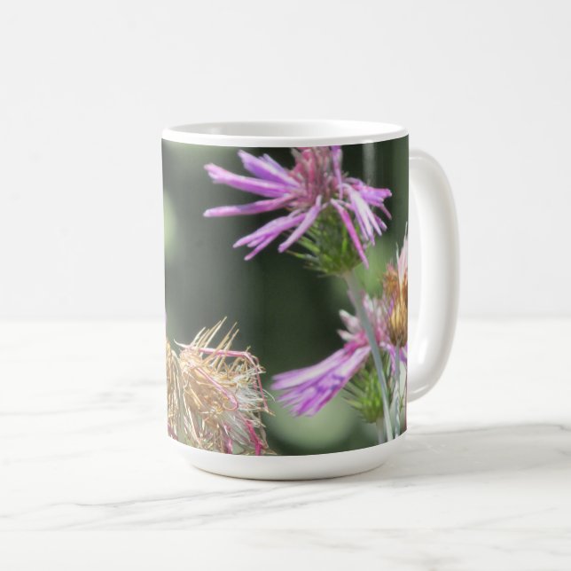 Caneca De Café Corfu Lilac Wildflower (Frente Esquerda)