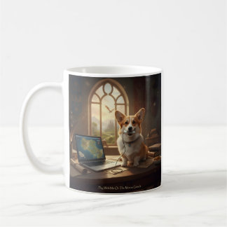 Caneca De Café Corgi e Rato
