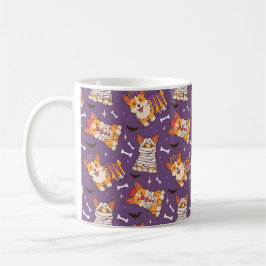 Caneca De Café Corgi Halloween Mug