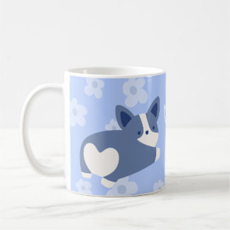 Caneca De Café Corgi Love Mug