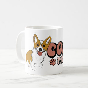 Caneca De Café Corgi Mãe