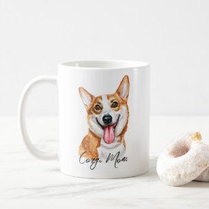 Caneca De Café Corgi Mãe Mug