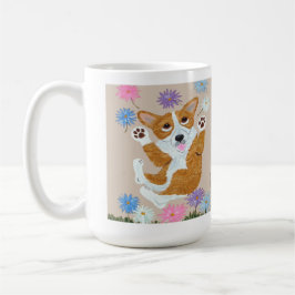 Caneca De Café Corgi Mug