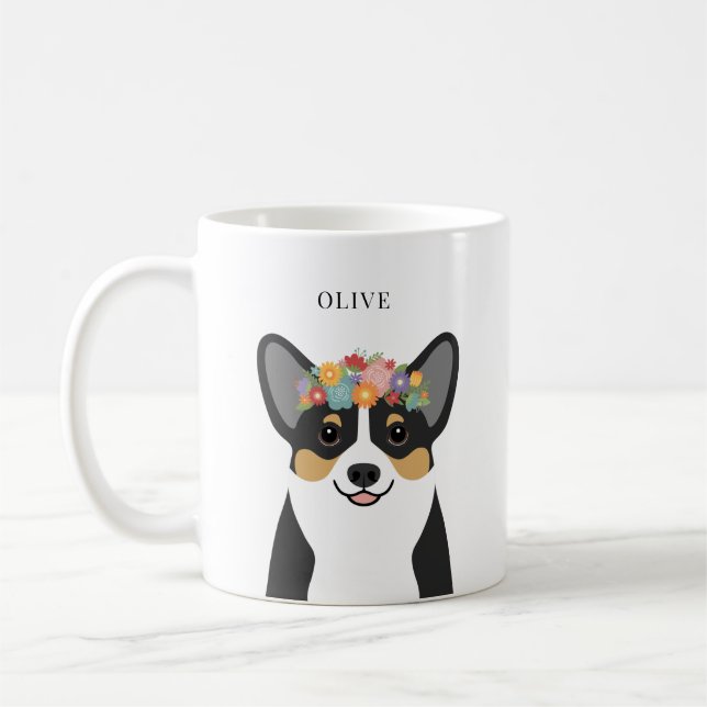 Caneca De Café Corgi Mugs (Esquerda)