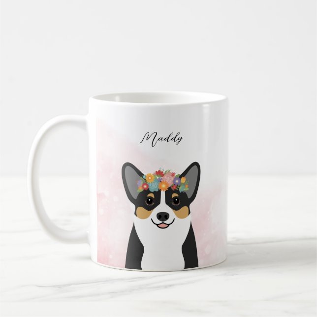 Caneca De Café Corgi Mugs (Esquerda)