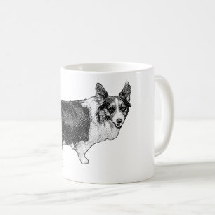 Caneca De Café Corgi Prism Férias Piscadela