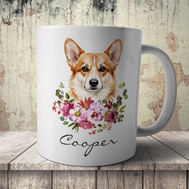 Caneca De Café Corgue galês de Pembroke (Criador carregado)