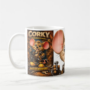 Caneca De Café Corky, o Rato Mecânico