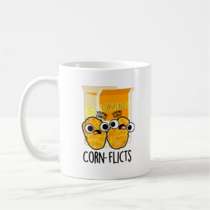 Caneca De Café Corn-flices Flocos de Milho Corno Corno Corno Corn